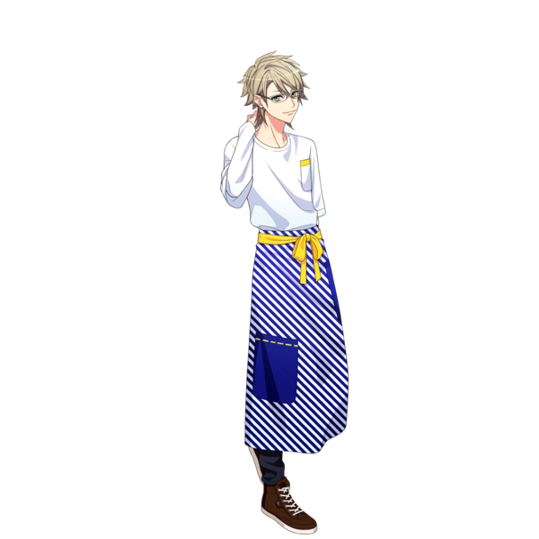 File:Kazunari Cafe Fullbody.png