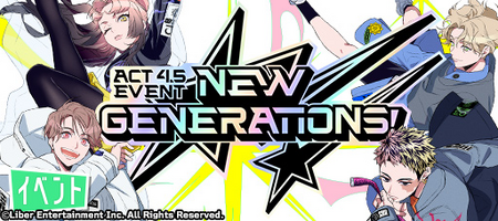 NEW GENERATIONS!