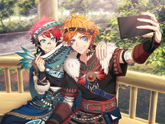 Hawkeye Glowing in the Dark Night